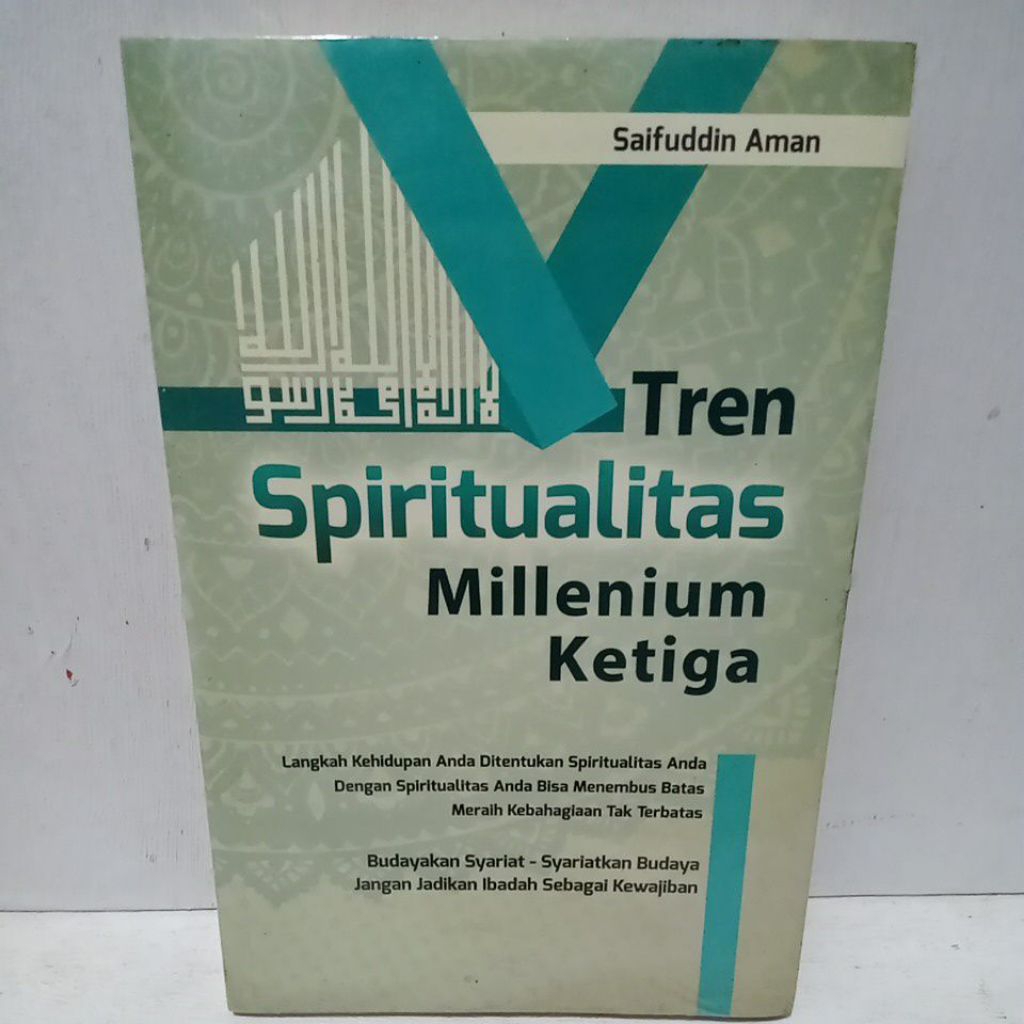 Buku Original TREN SPIRITUALITAS MILLENIUM KETIGA - SAIFUDDIN AMAN