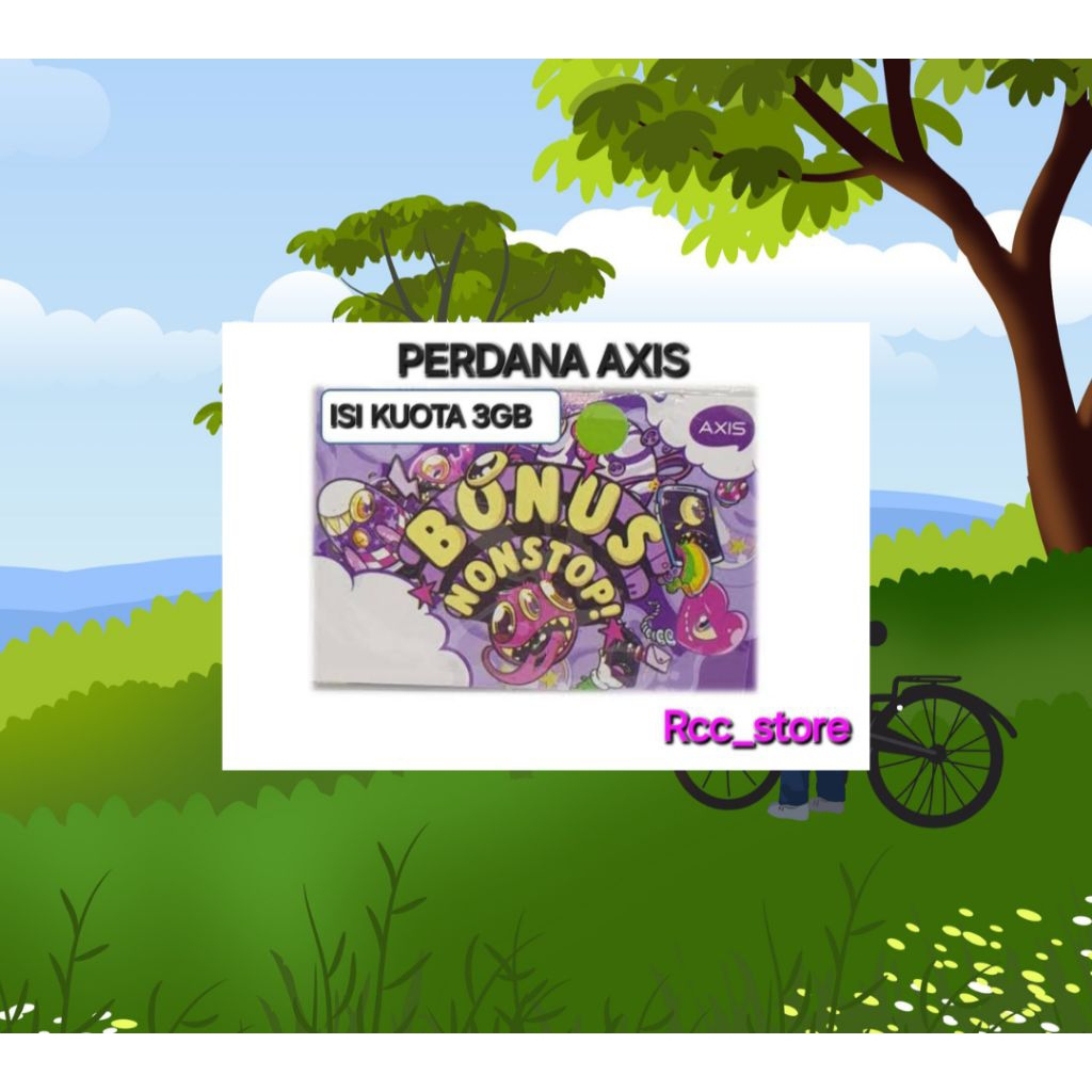 PERDANA SP AXIS ISI KUOTA 3GB,6GB