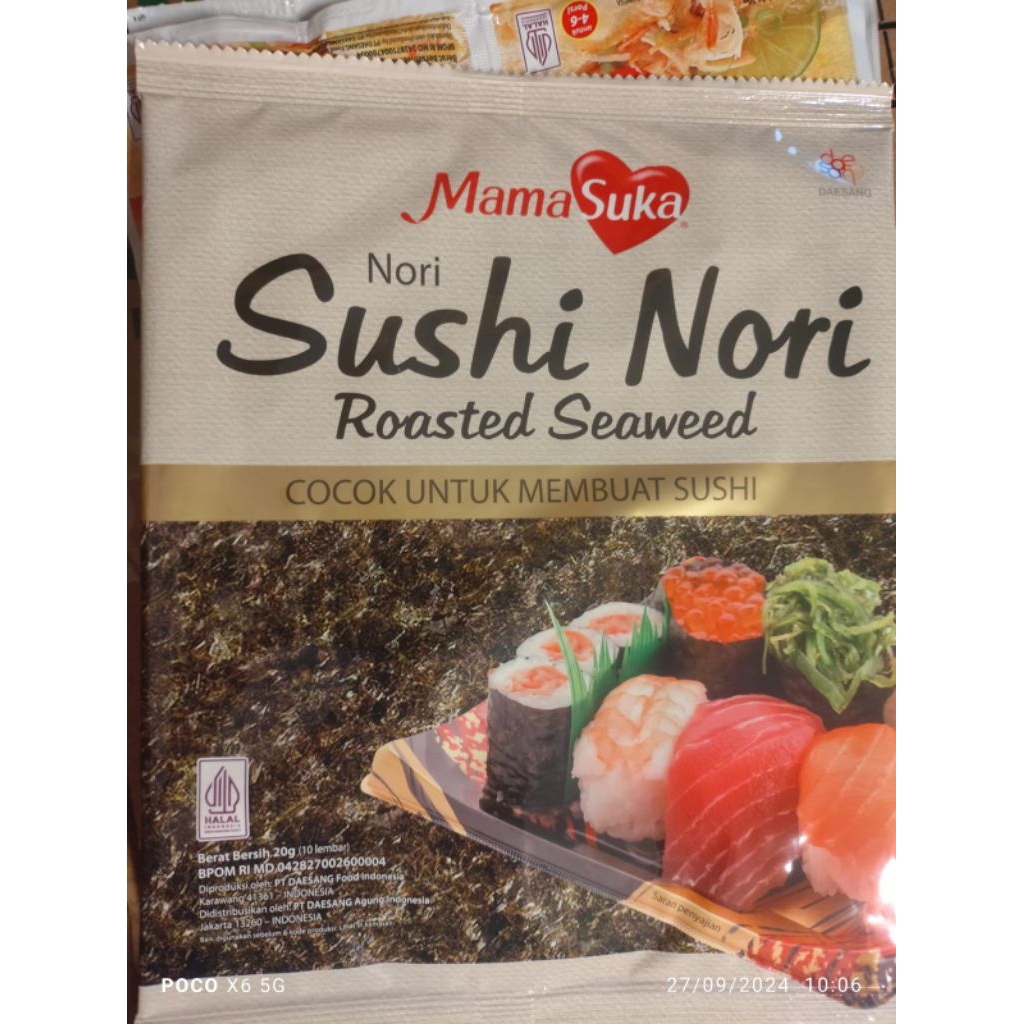 

Mama Suka sushi nori