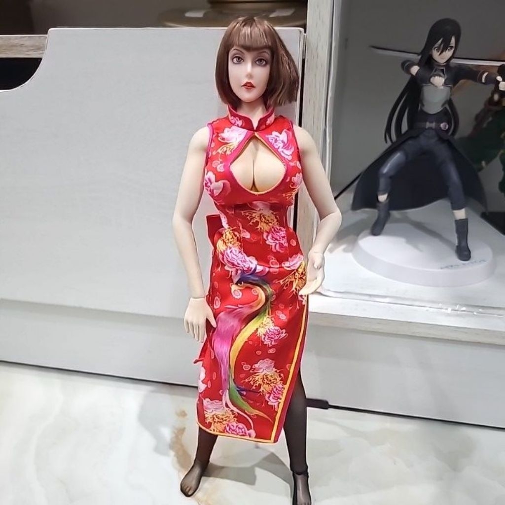 anna williams tekken silicone cast off figure