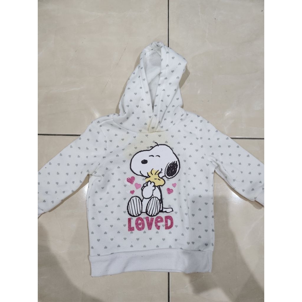 Hoodie Sweater Peanuts 18M Snoopy