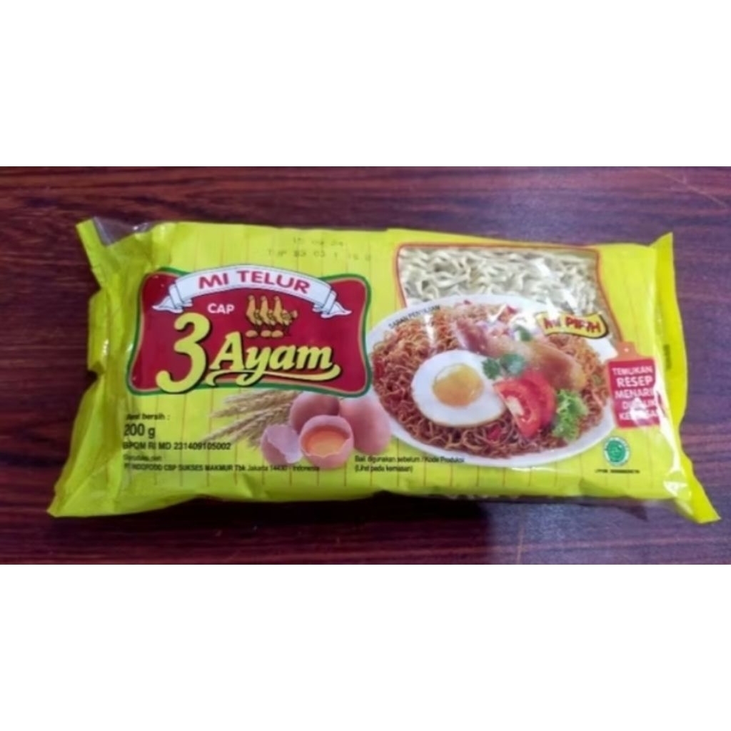 

(PCS) MIE TELUR CAP 3 AYAM