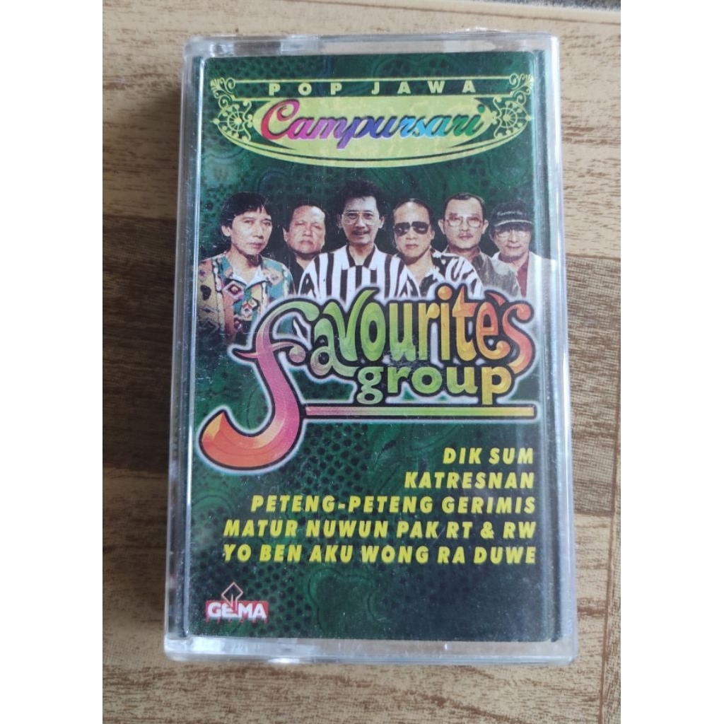 kaset pita pop jawa campur sari "FAVOURITE'S GROUP"