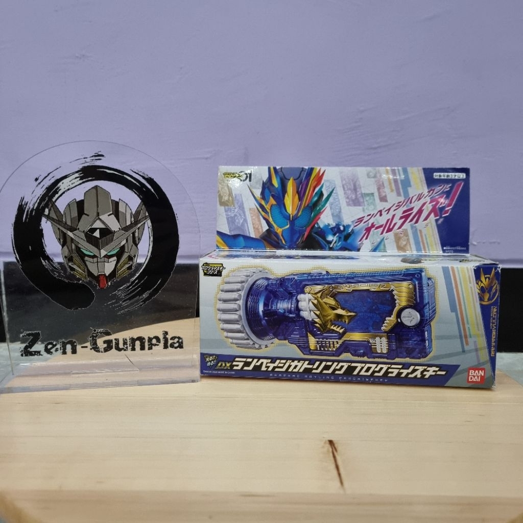 DX Rampage Gatling Progrise Key BANDAI Kamen Rider Rampage Vulcan