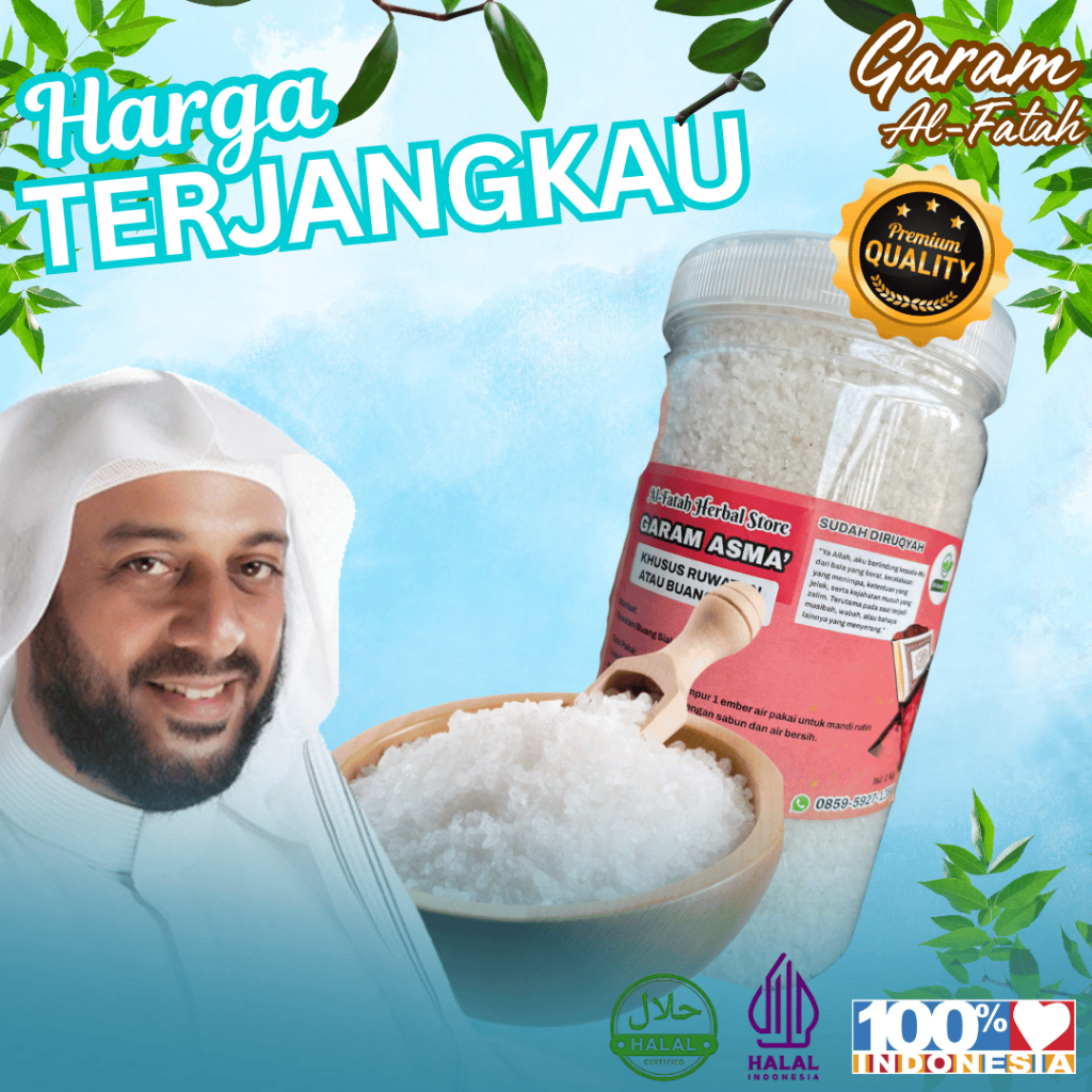 

Garam Relaksasi Hoki 1Kg Al-Fatah Original 100% | Relaksasi Kaki