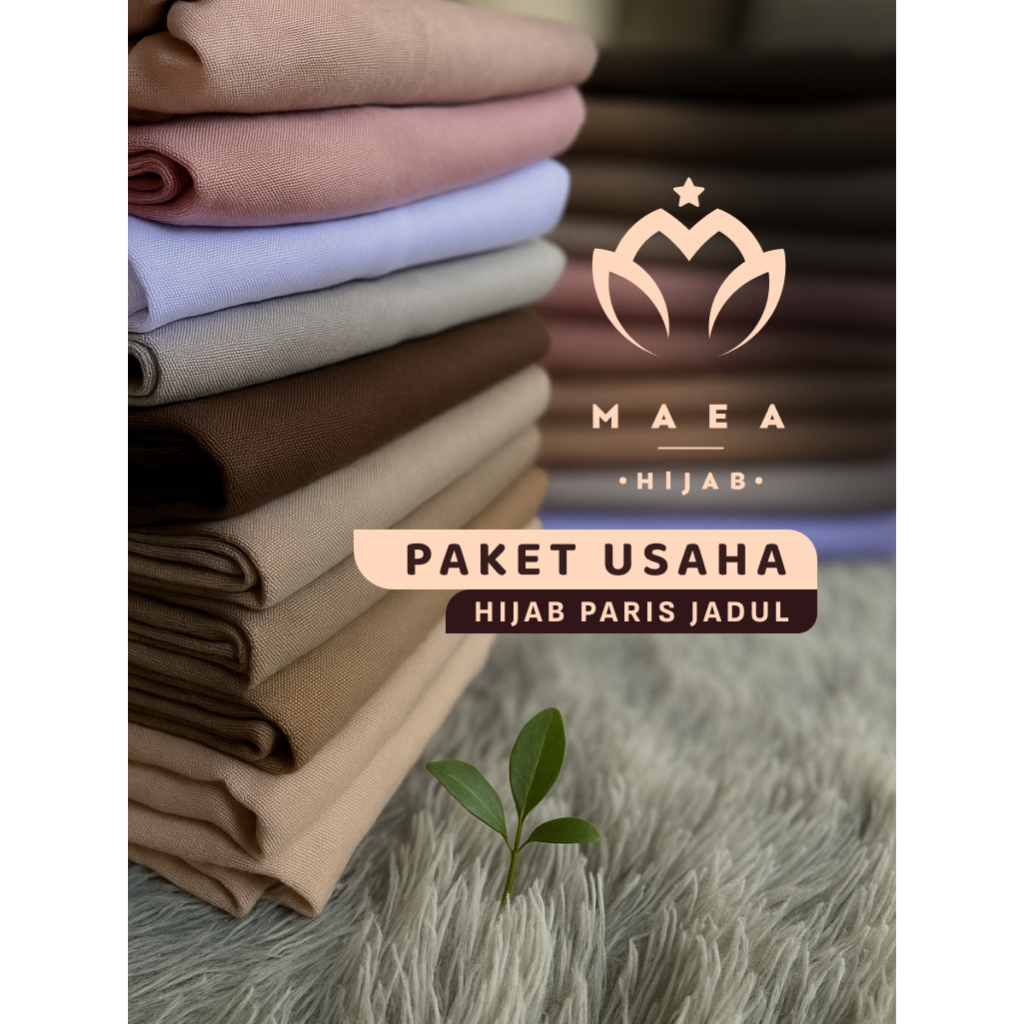 Paket Usaha Hijab Paris Jadul || Paket Usaha Hijab || Paket Usaha Murah || Paket Usaha Pemula || Hij