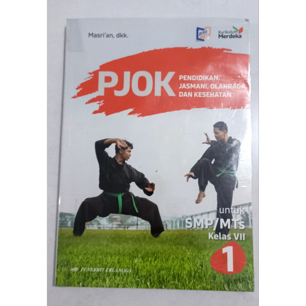 PJOK Kelas 7 Erlangga second