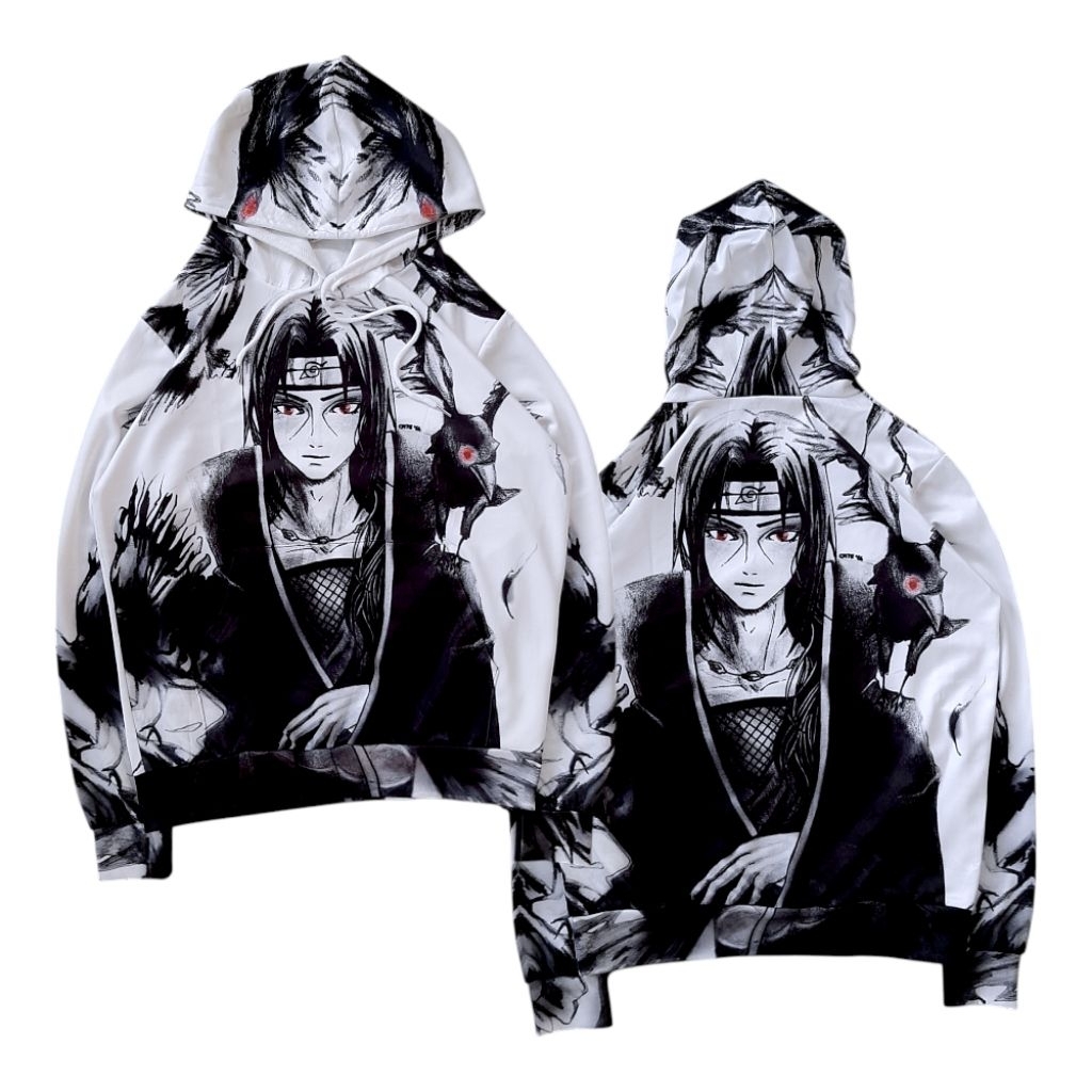 Hoodie Anime Full Print Itachi