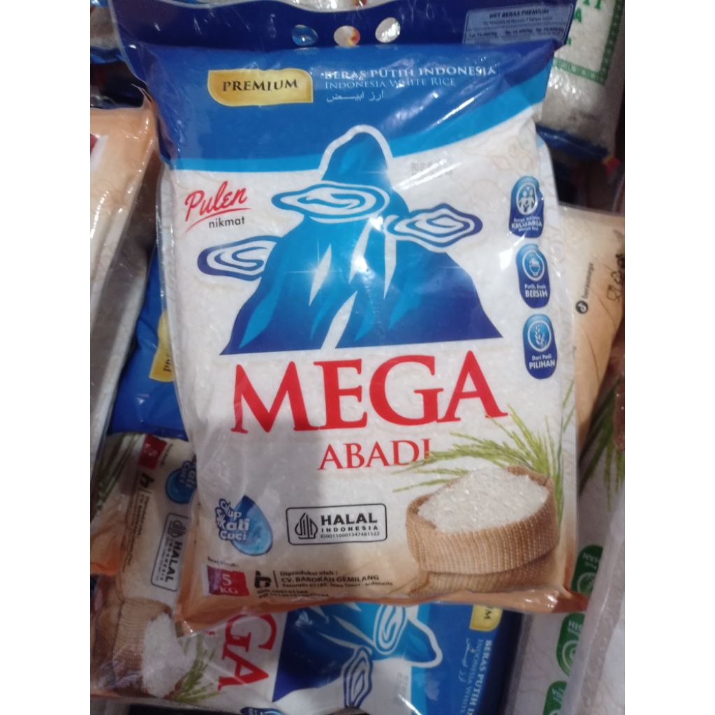 

Beras Mega Abadi 5kg