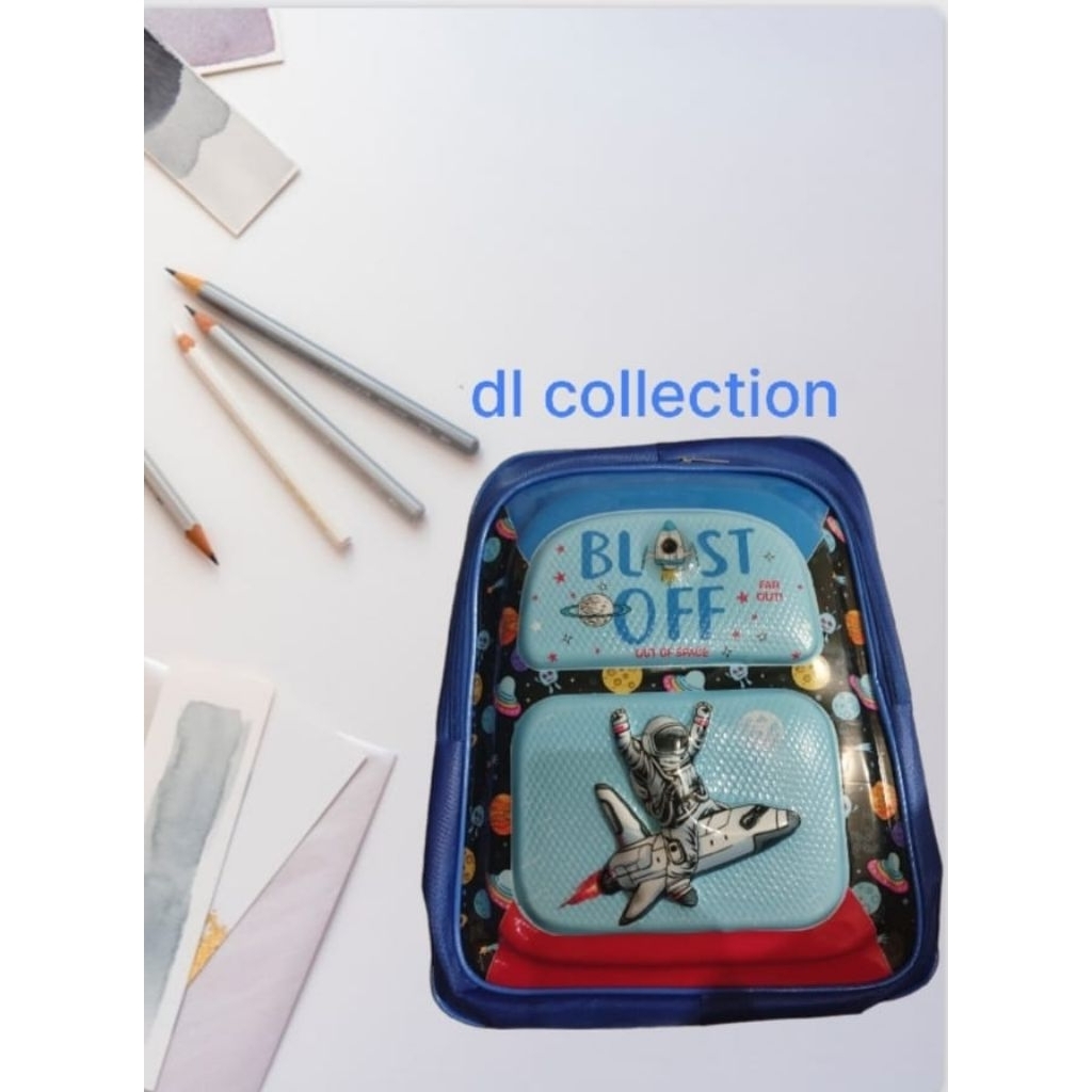 Tas Anak Ransel Perempuan SD LED/Tas Carakter Frozen/Tas carakter astronot/Tas anak laki-laki SD LED