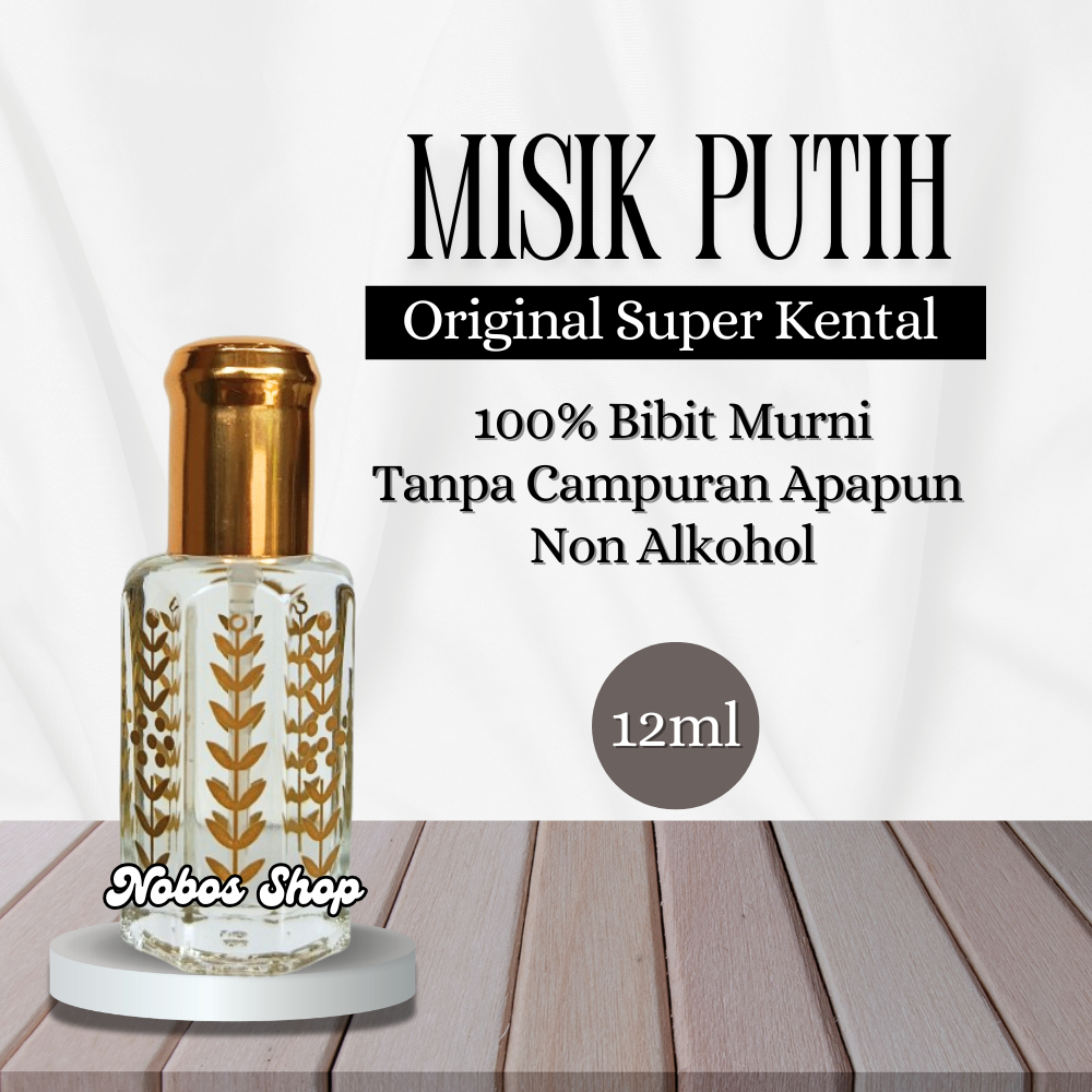 Parfum MISIK PUTIH Original 100% Asli Bibit Murni Super Kental Tanpa Campuran