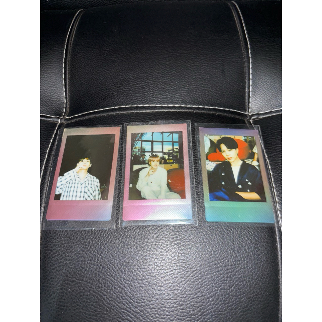 PC Polaroid Taehyung Suga Jimin BTS