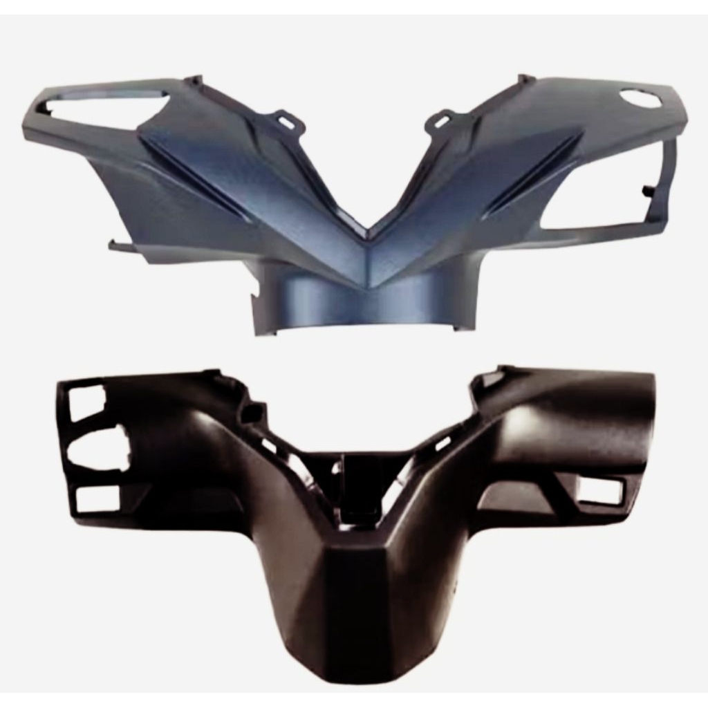 Batok Depan Belakang Beat New LED Deluxe Warna Hitam Doff 2020 2021 2022 2023