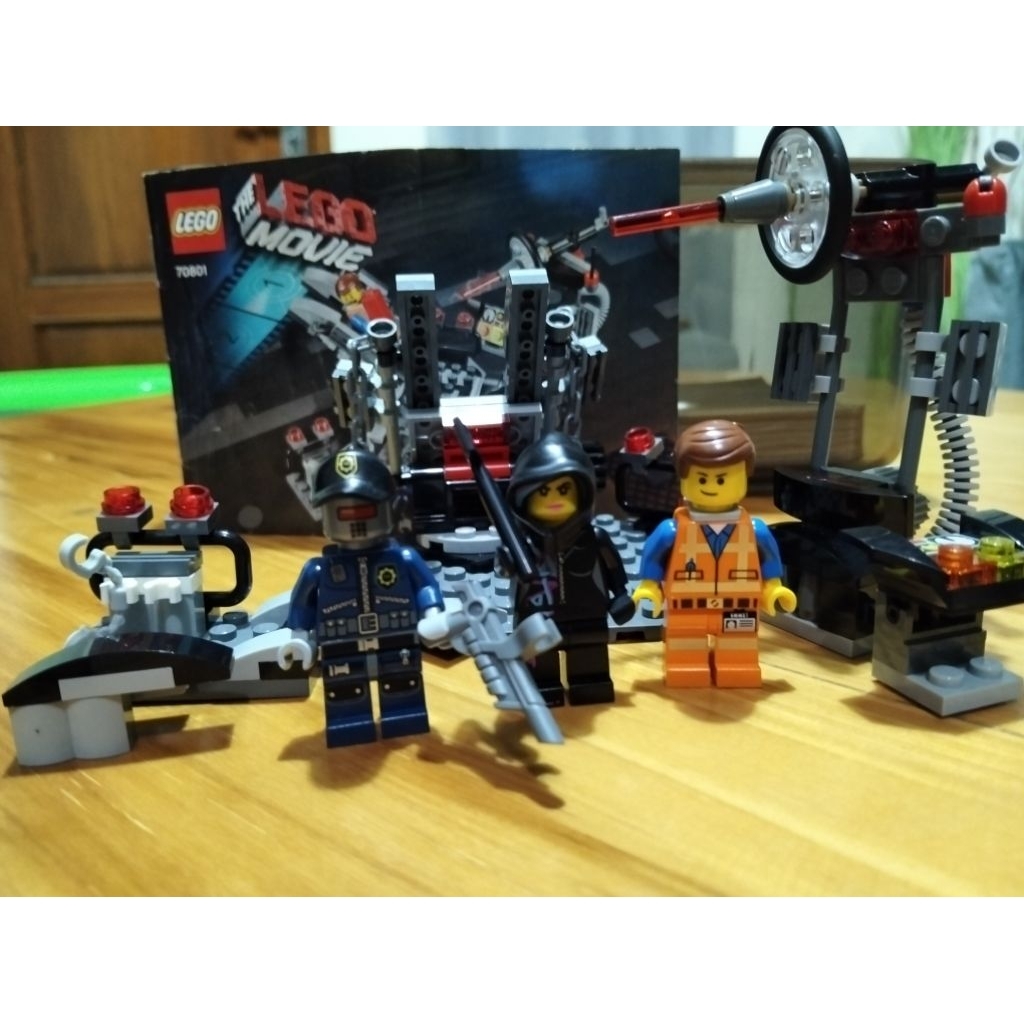 70801 lego movie bekas original lego