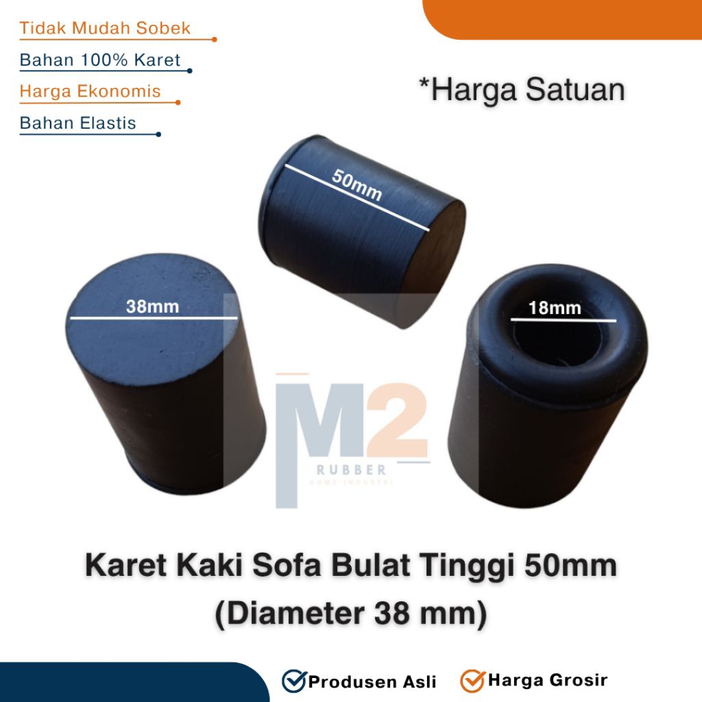 Karet Kaki Sofa Tinggi