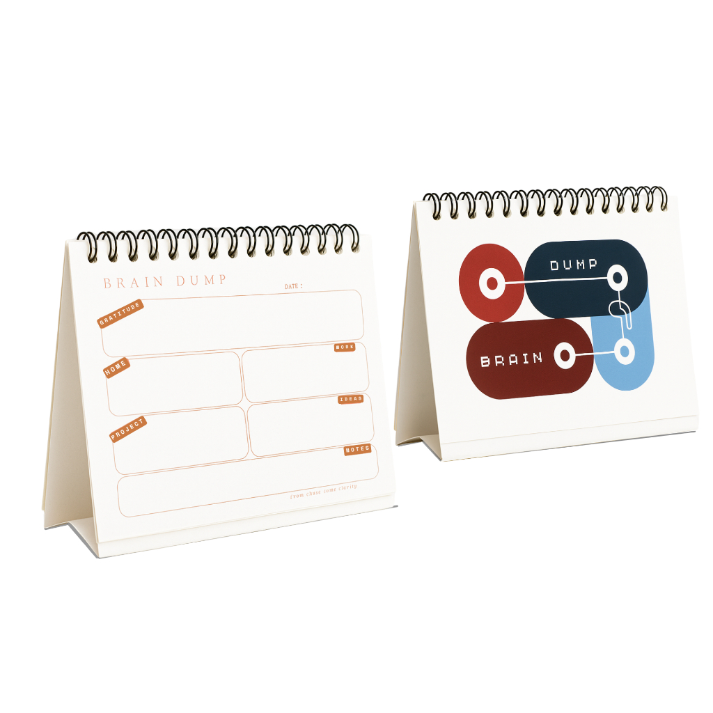 

Standing Brain Dump/Daily Planner/Meal Planner/Habit Tracker - Sheper.