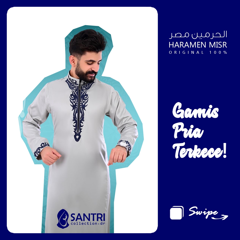 JUBAH AL-HARAMAIN MESIR || JUBAH BORDIR PREMIUM || JUBAH IMPORT MESIR