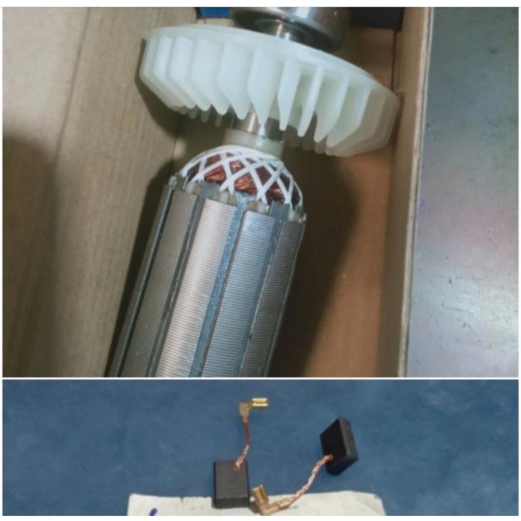 angker gerinda tangan makita 9553 B dan carbon brush 9553B slepan