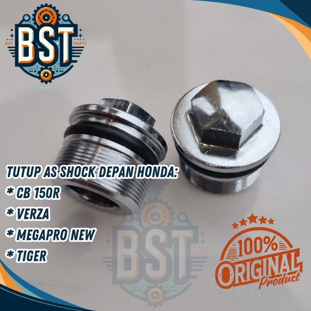 baut tutup as shock sok beker depan honda cb 150r  tiger verza megapro new original