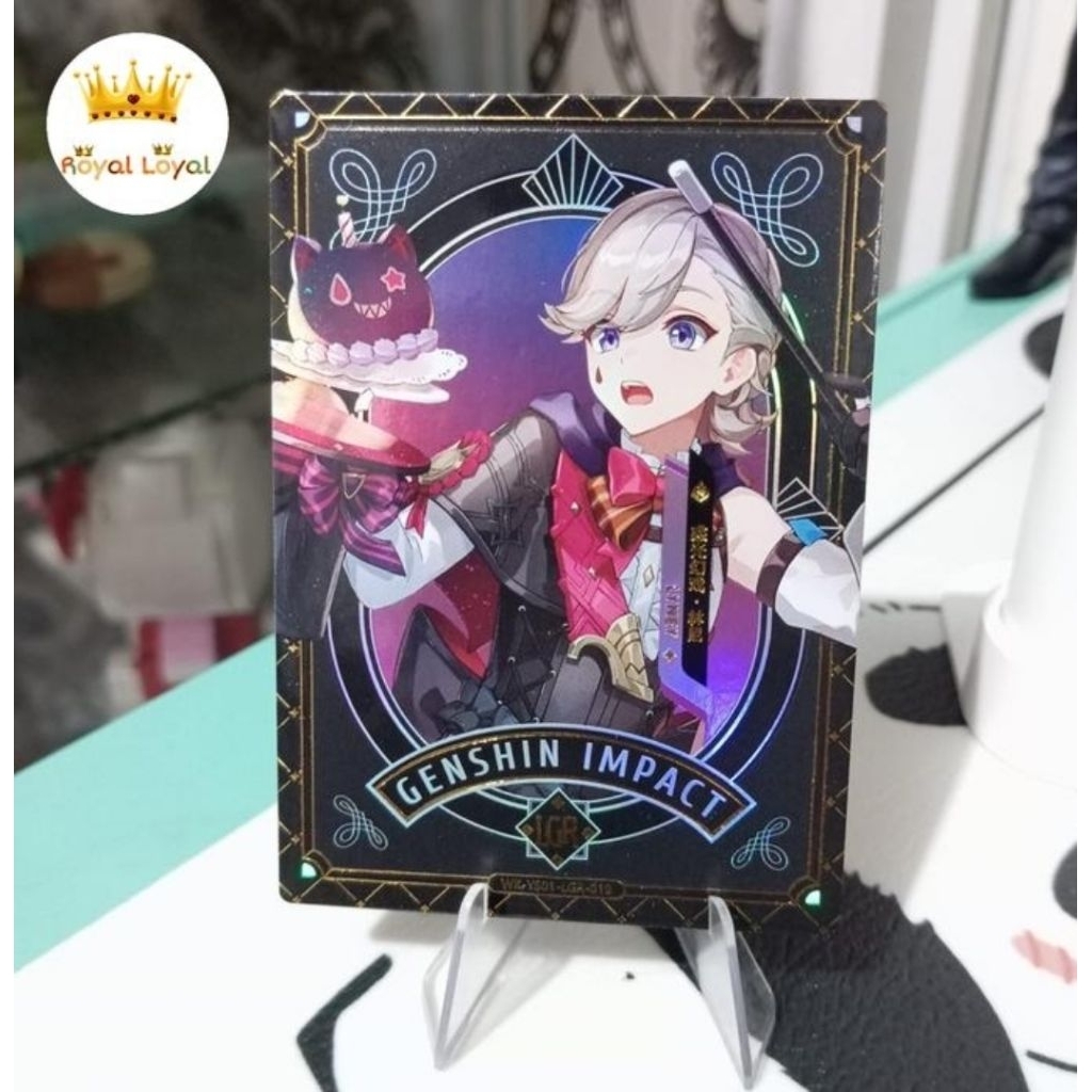 Lyney Kartu Collection CCG Genshin Impact LGR Tebal Card - (LGR-019)