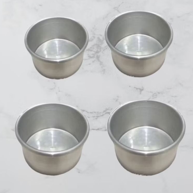 Loyang bulat press loyang bal bal 7 8 9 10 12 cm tinggi 5cm