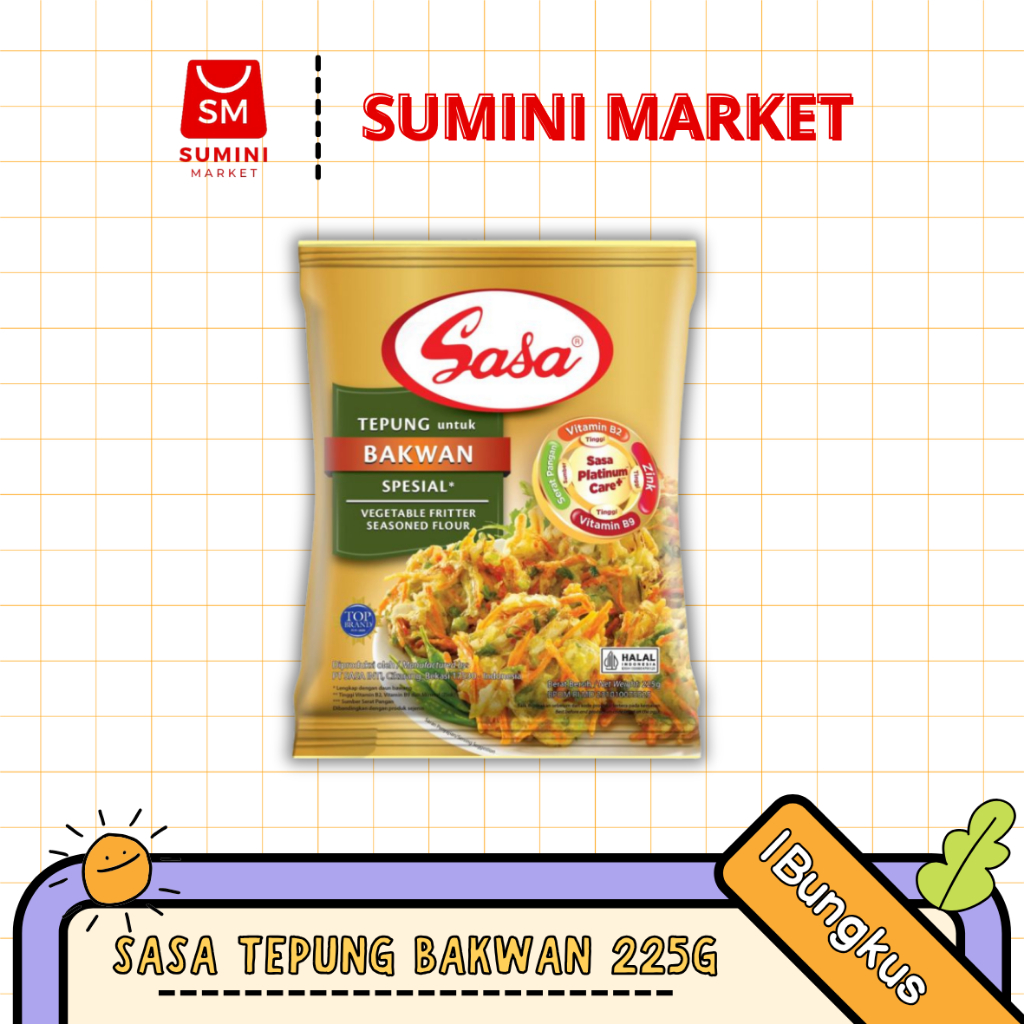 

[SM] SASA Tepung Bumbu Bakwan 225Gram