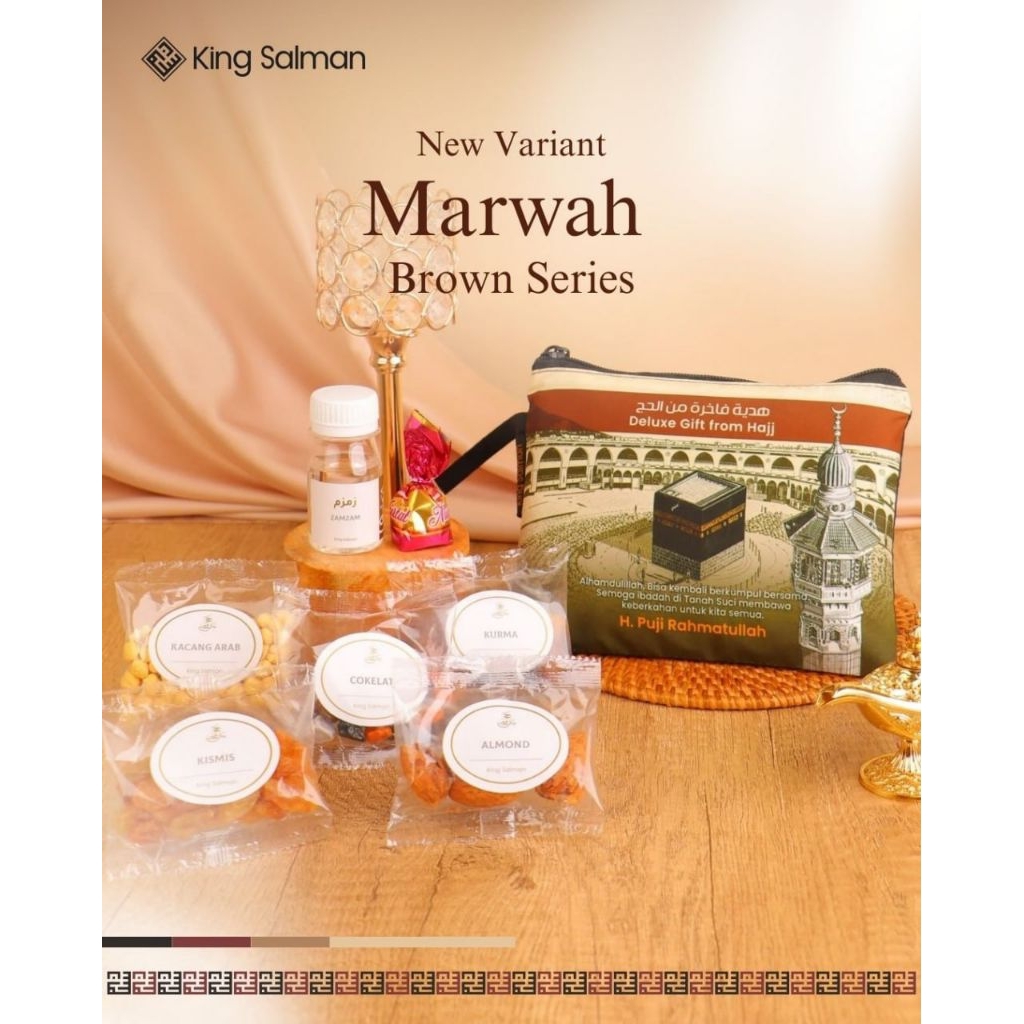 

Oleh-oleh Haji Umroh King Salman Marwah Series