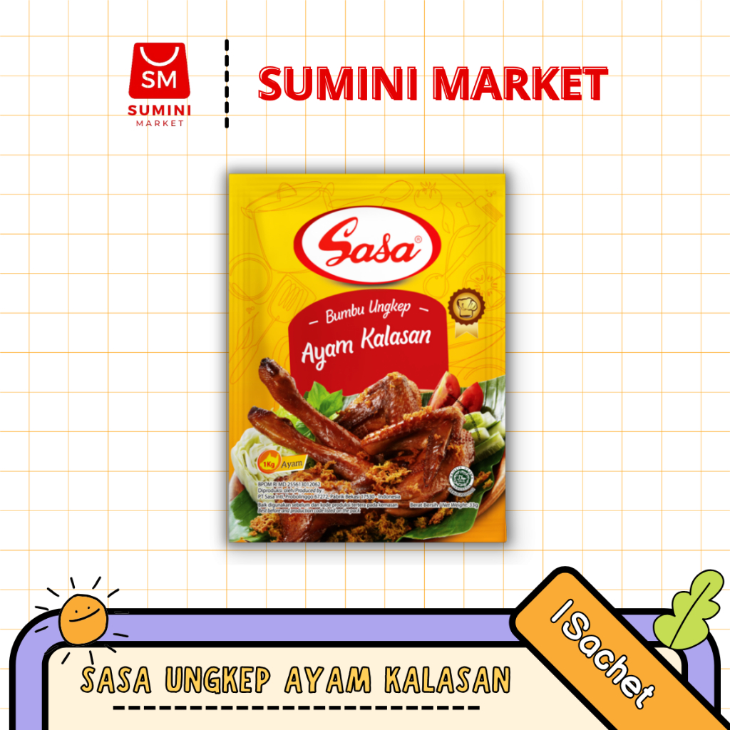 

[SM] SASA Bumbu Ungkep Ayam Kalasan 1 Sachet