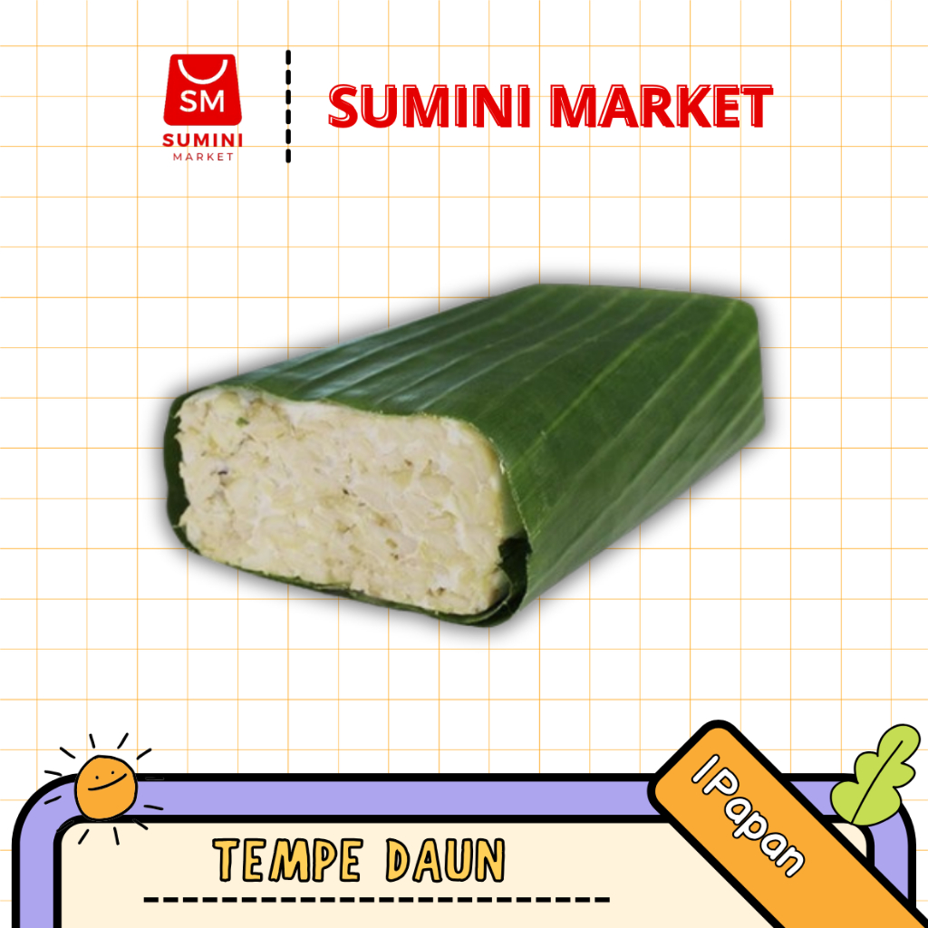 

[SM] Tempe Daun Segar 1 Papan