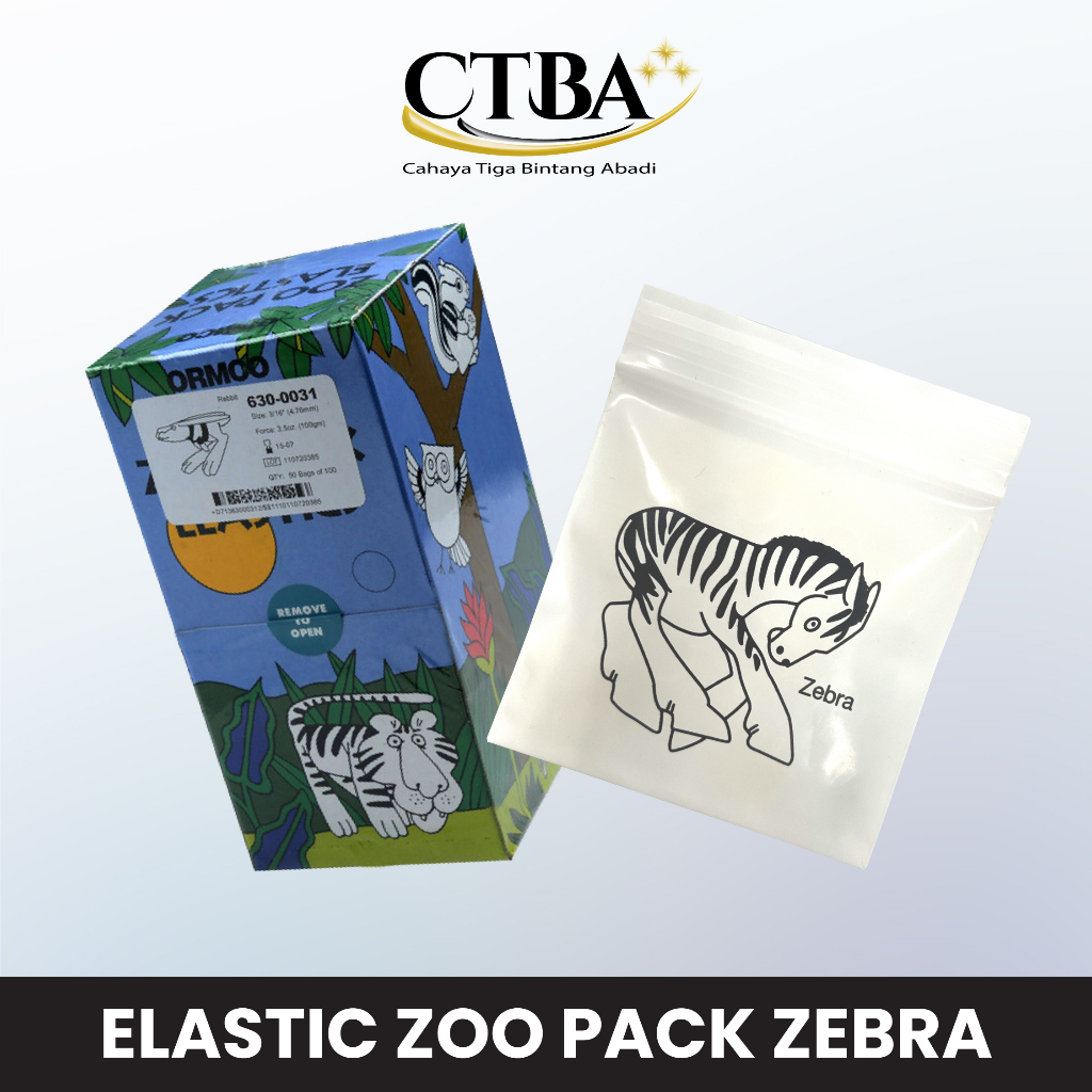 ORMCO Elastic Zoo Pack (Zebra) 630-0042