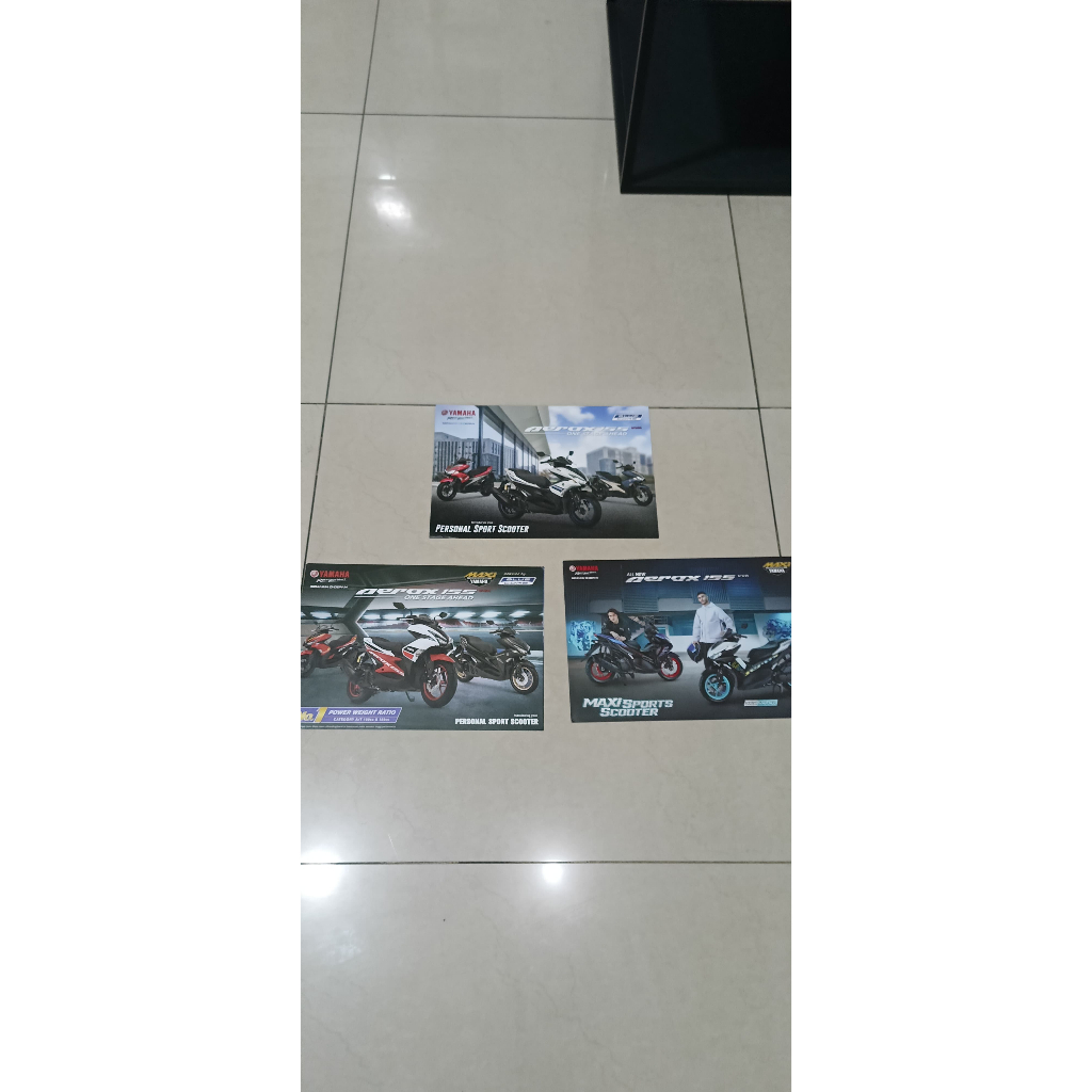 Brosur paket Katalog Motor Yamaha Aerox series
