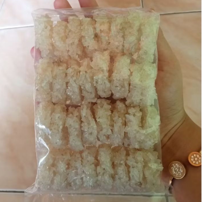 

rengginang mini ketan asli rasa tawar original isi 32