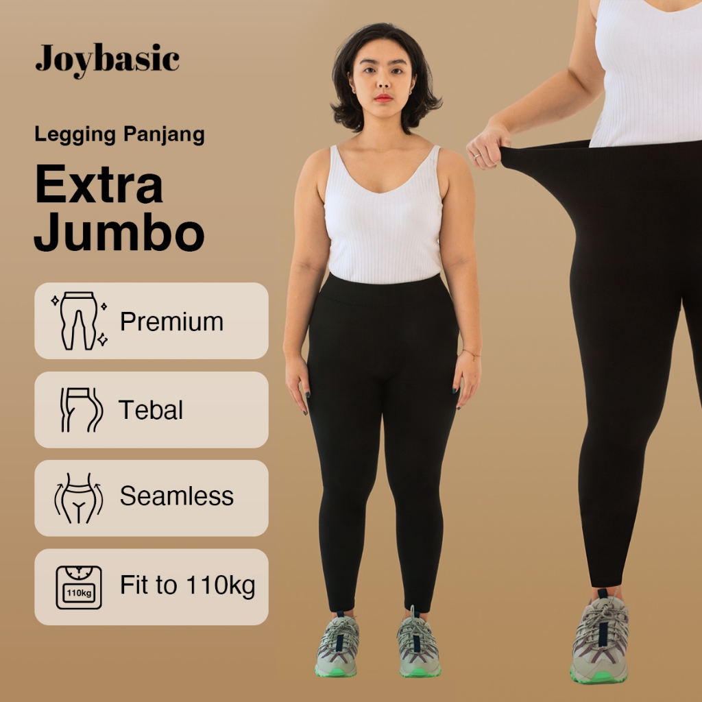 Joybasic Women's Bigsize Legging Super Jumbo