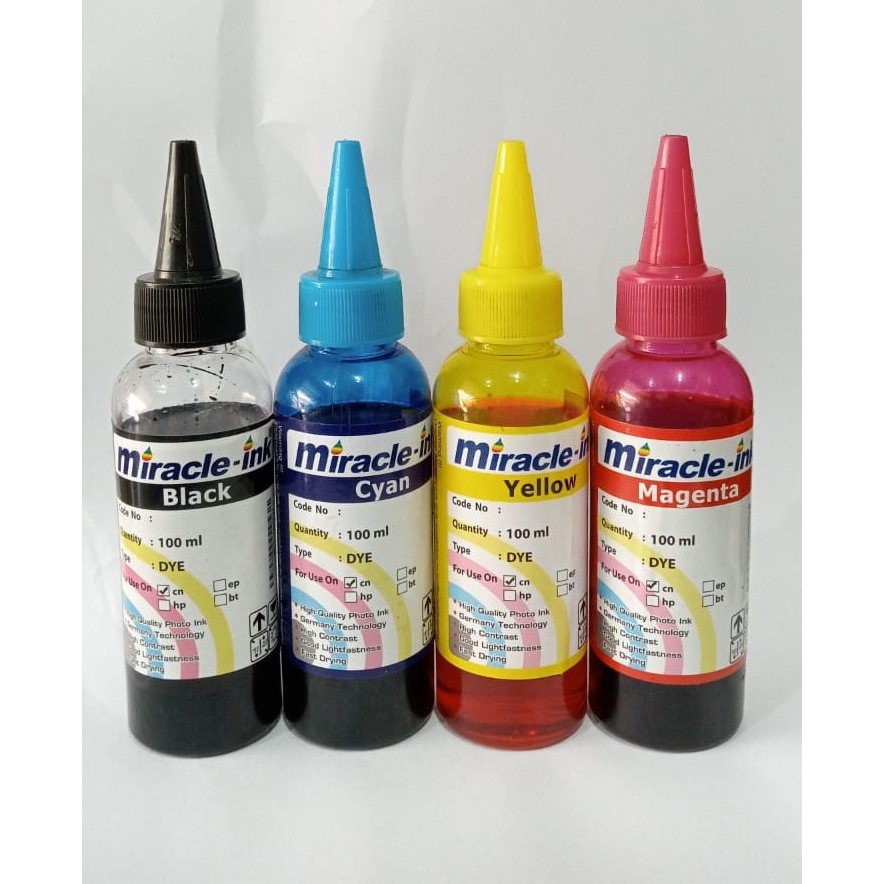 Tinta Printer Miracle Ink 100ml Canon