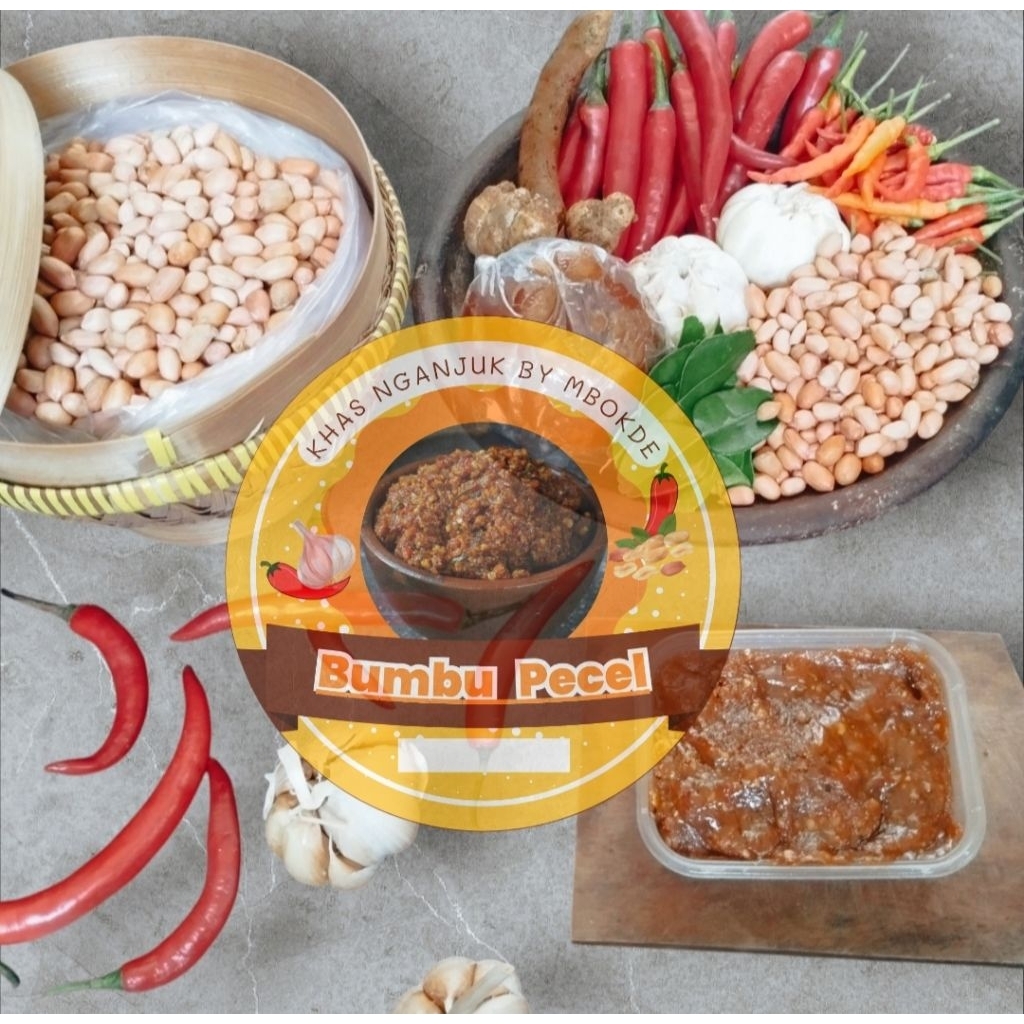 

BUMBU PECEL KHAS NGANJUK BY MBOKDE 200gr