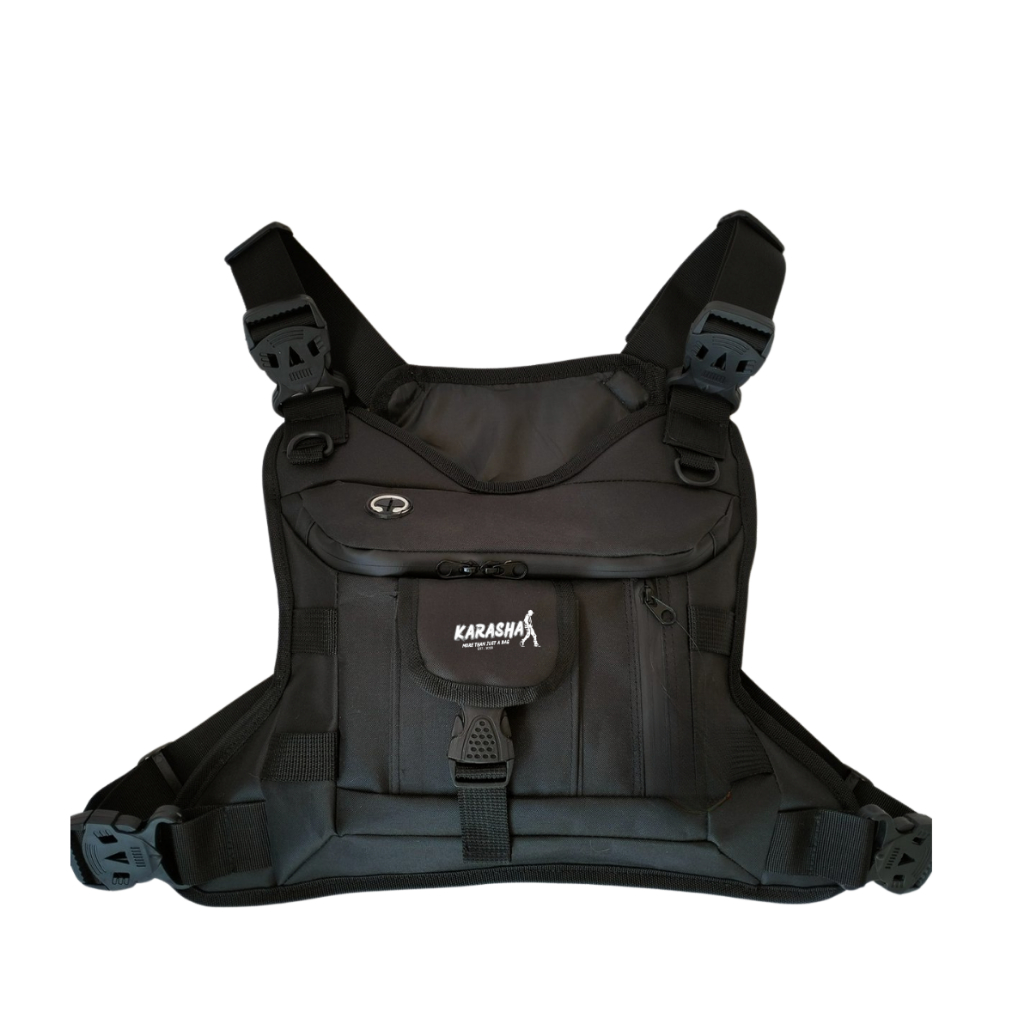 Tas dada pria tactical army pelindung dada waterproof anti air k025