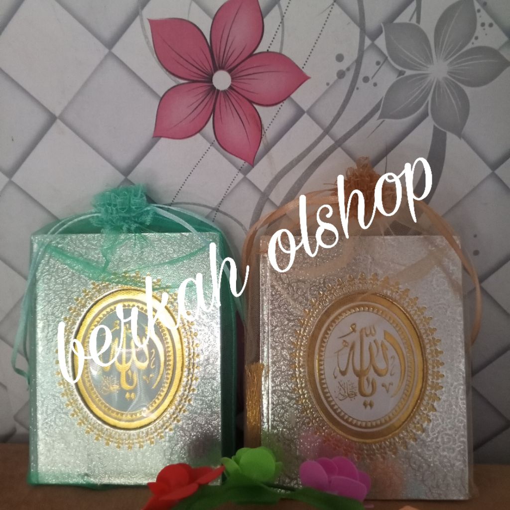 kantong tile untuk buku yasin souvenir 15x23