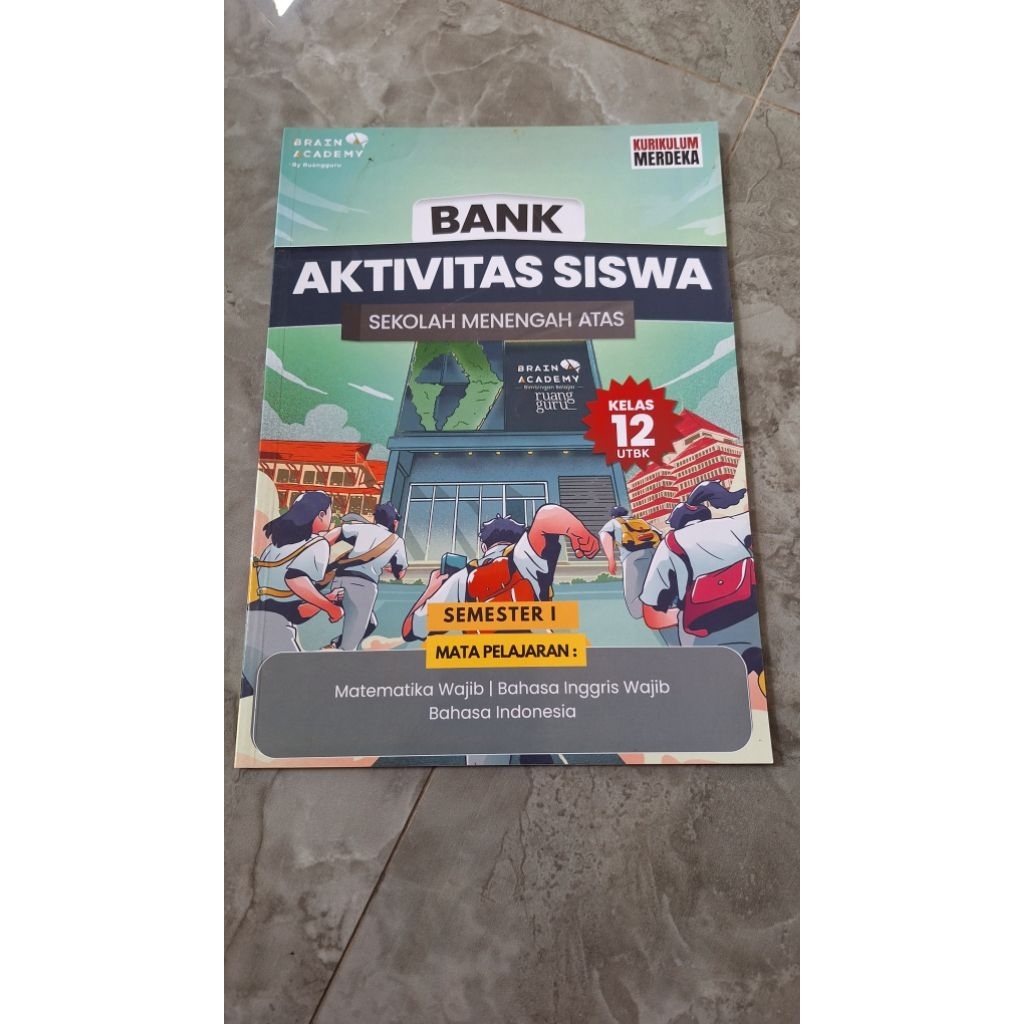 (preloved) buku bank aktivitas siswa brain academy