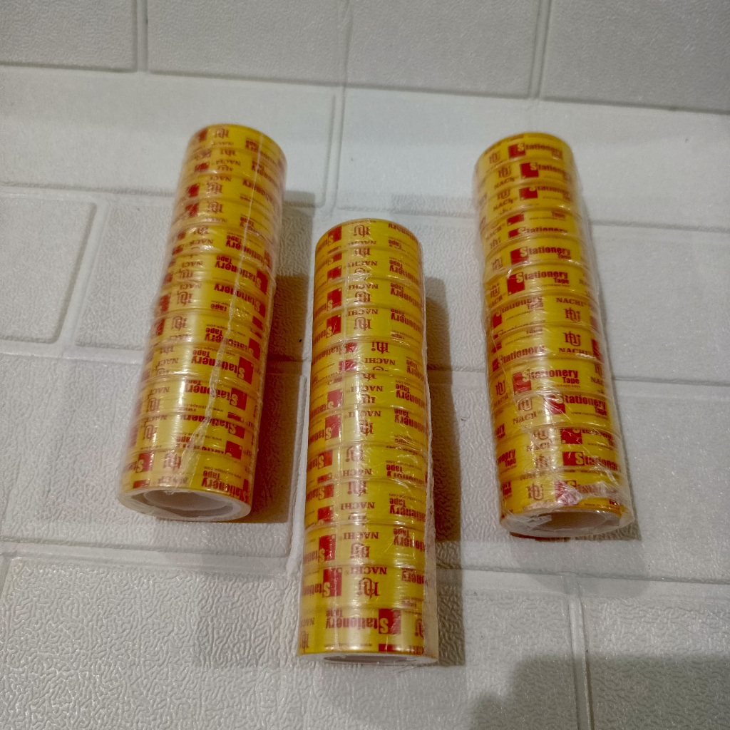 

(1SLOP=12PCS) Isolasi Bening Kecil NACHI 1/2 inch x 10 yard