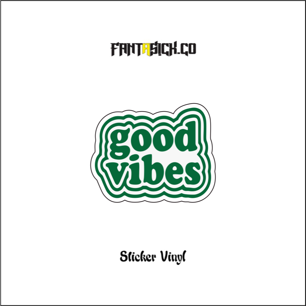 

sticker Good Vibes sticker vinyl sticker keren sticker laptop sticker glossy sticker hp sticker hp sticker tumblr sticker keren sticker murah sticker hitam putih sticker ban dsticker brand lokal brand lokal band musik nature patagonia retro vintage 90s