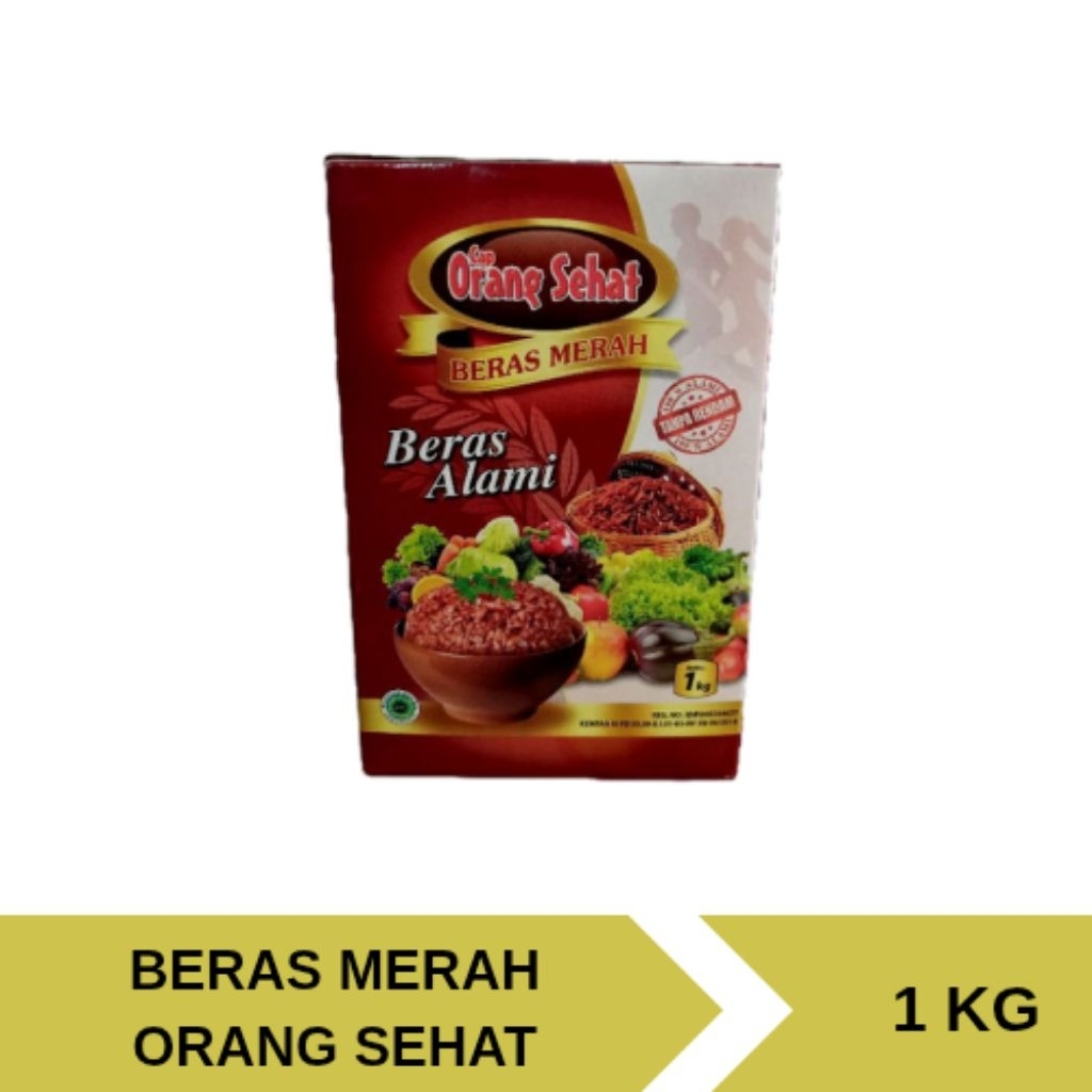 

BERAS MERAH CAP ORANG SEHAT 1 KG