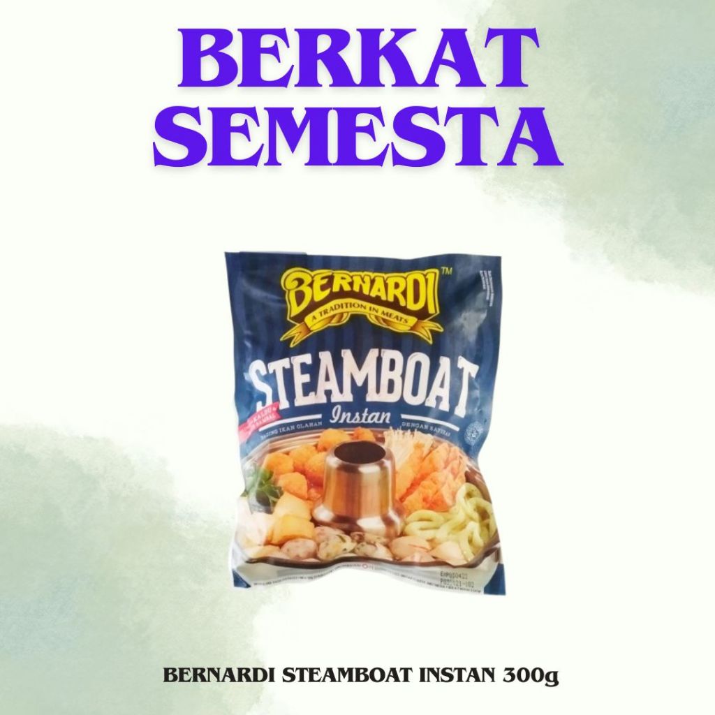 

BERNARDI STEAMBOAT INSTAN 300g