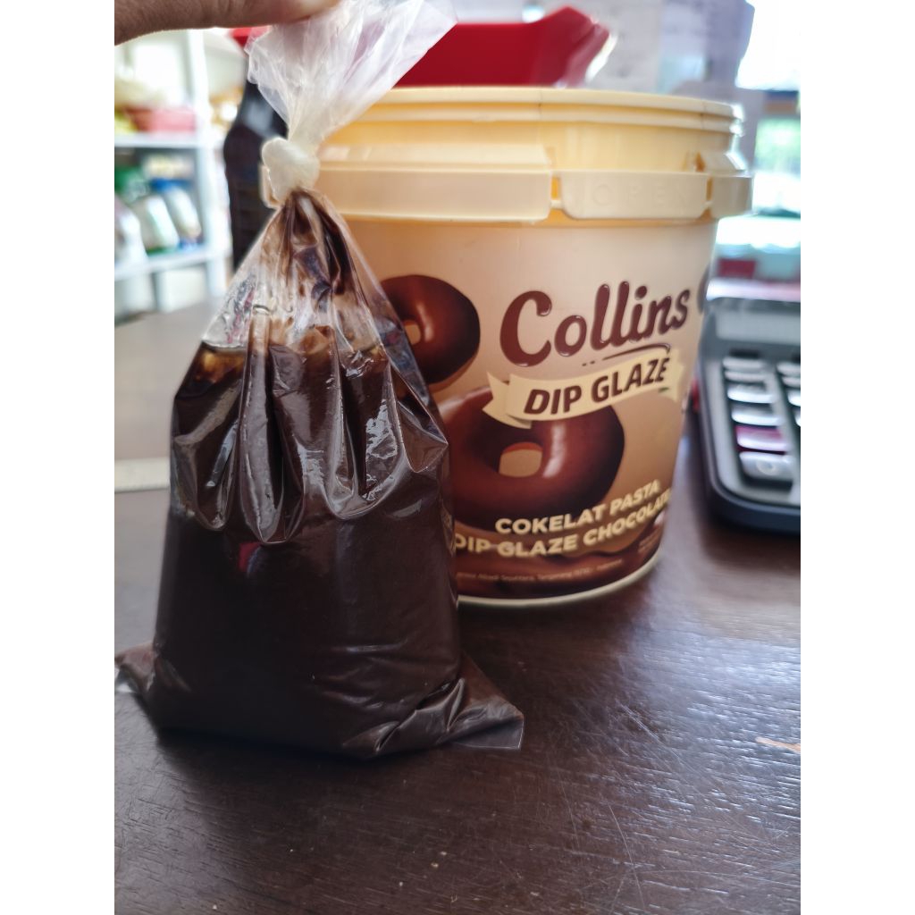 

Collins Dip Glaze Repack 250gr Glaze isian Filling