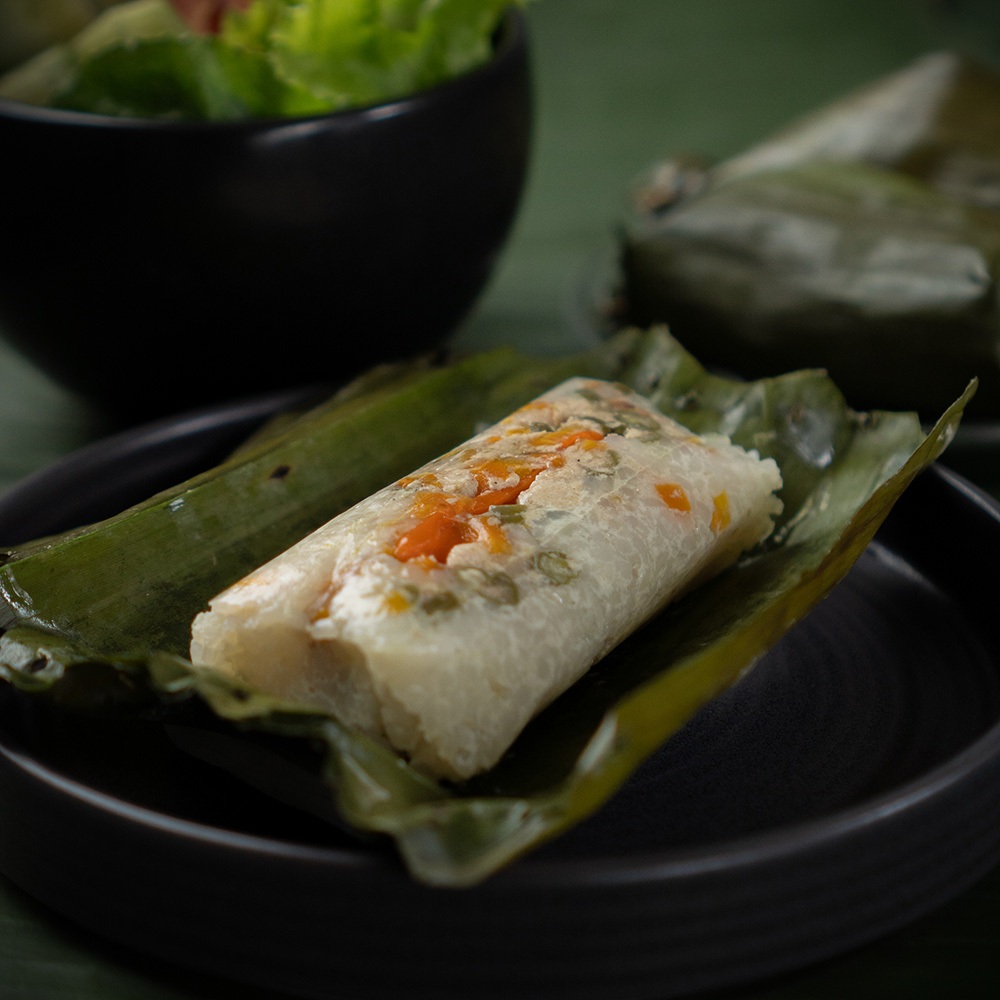 

Arem arem shirataki ayam keto bebas Gula /bebas Gluten / Low Carb