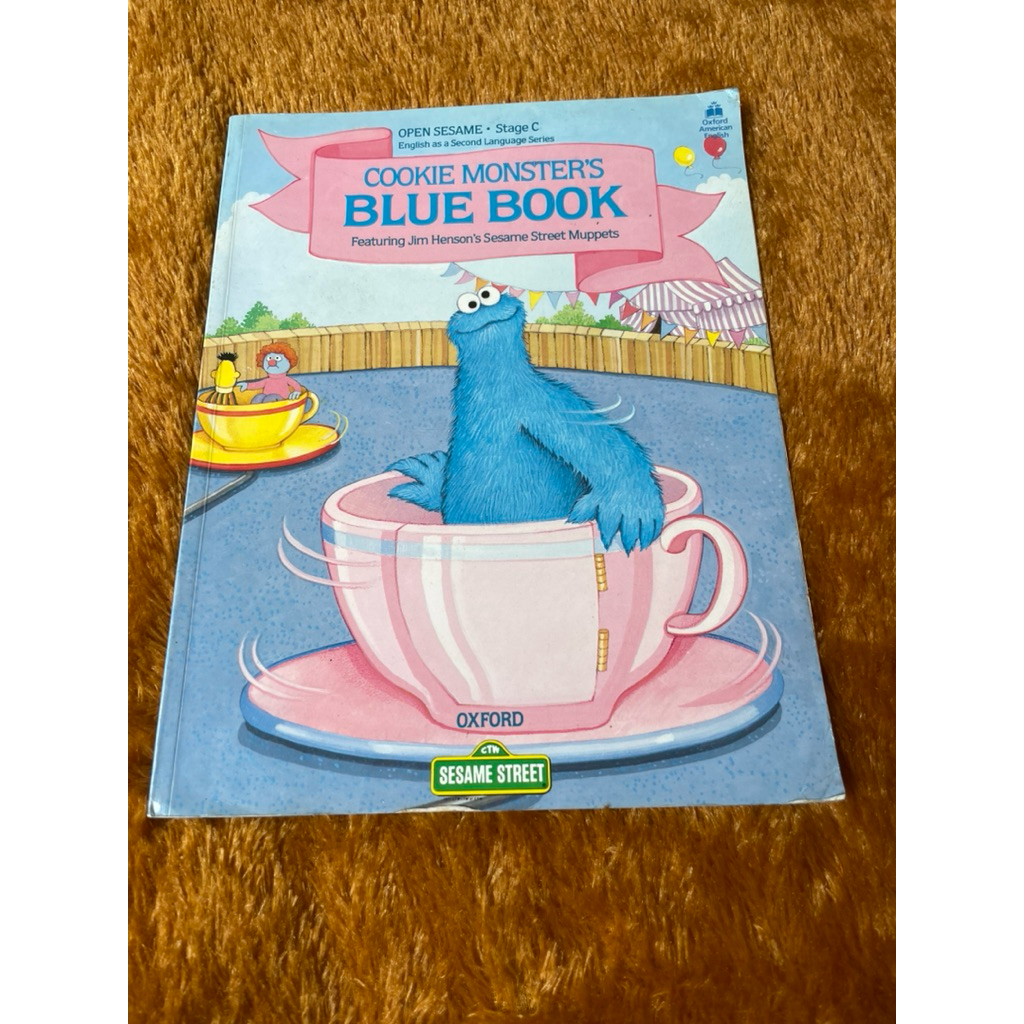 Buku Cookie Monster 's Blue Book