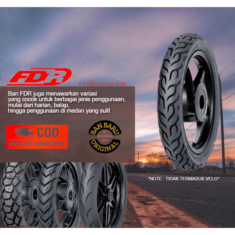 [COD] BAN FDR 130/70-17 TUBELESS SPORTXREVO Vixion