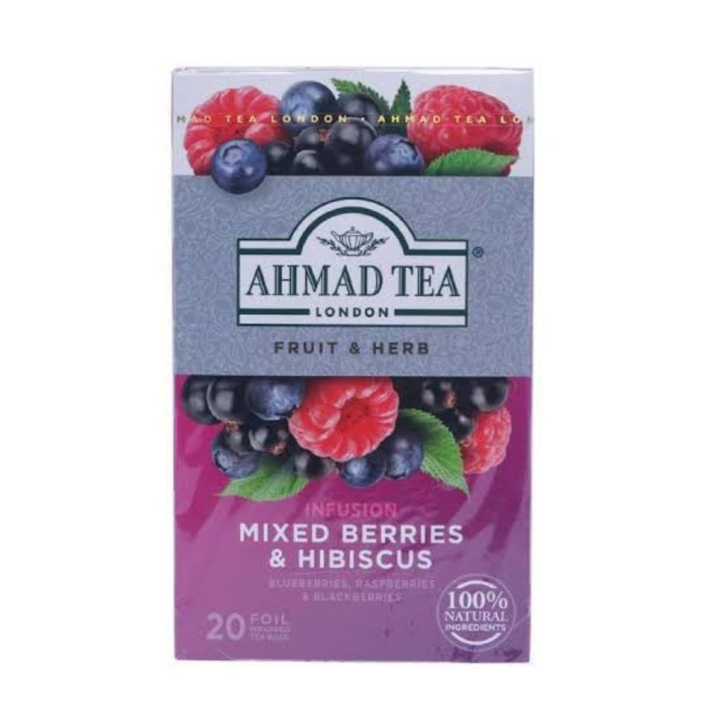 

Ahmad Tea London Infusion Mixed Berries & Hibiscus 40 gr @20 Teabags