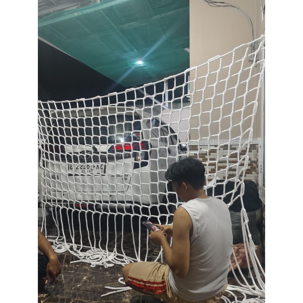 jaring pengaman jaring Hammock nilon tebal 6mm