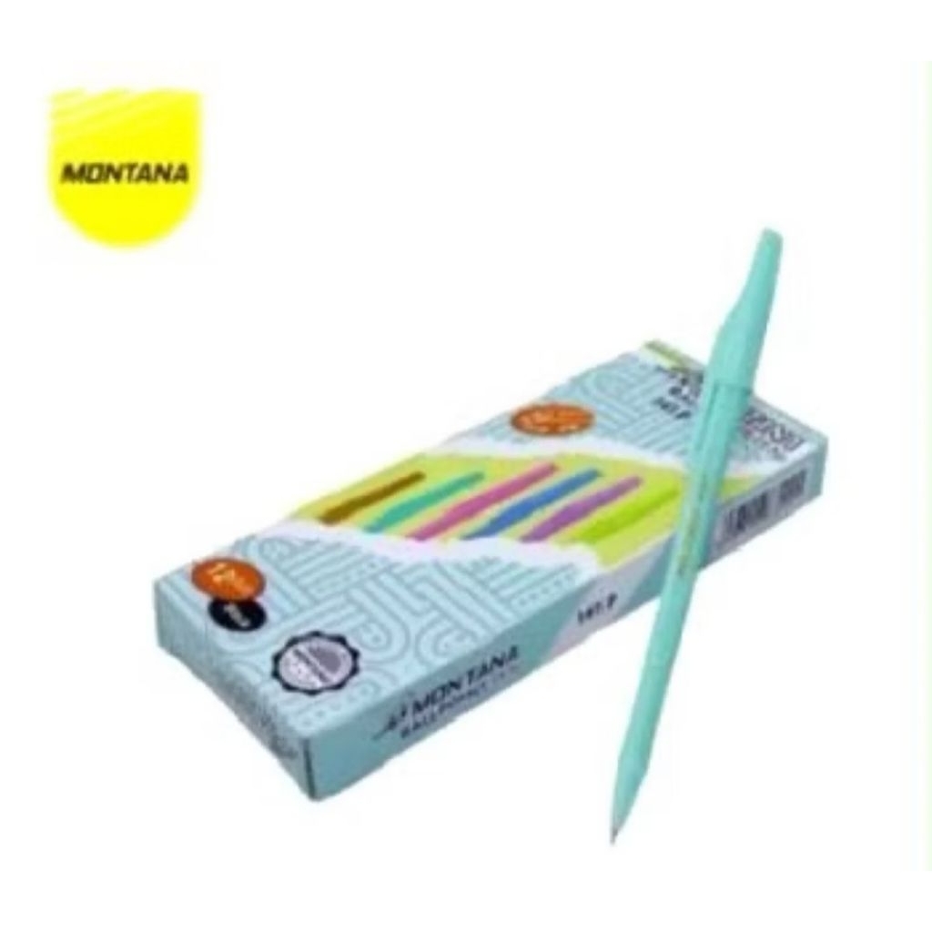 

pulpen warna pastel tinta hitam 0.7mm 1 Pcs