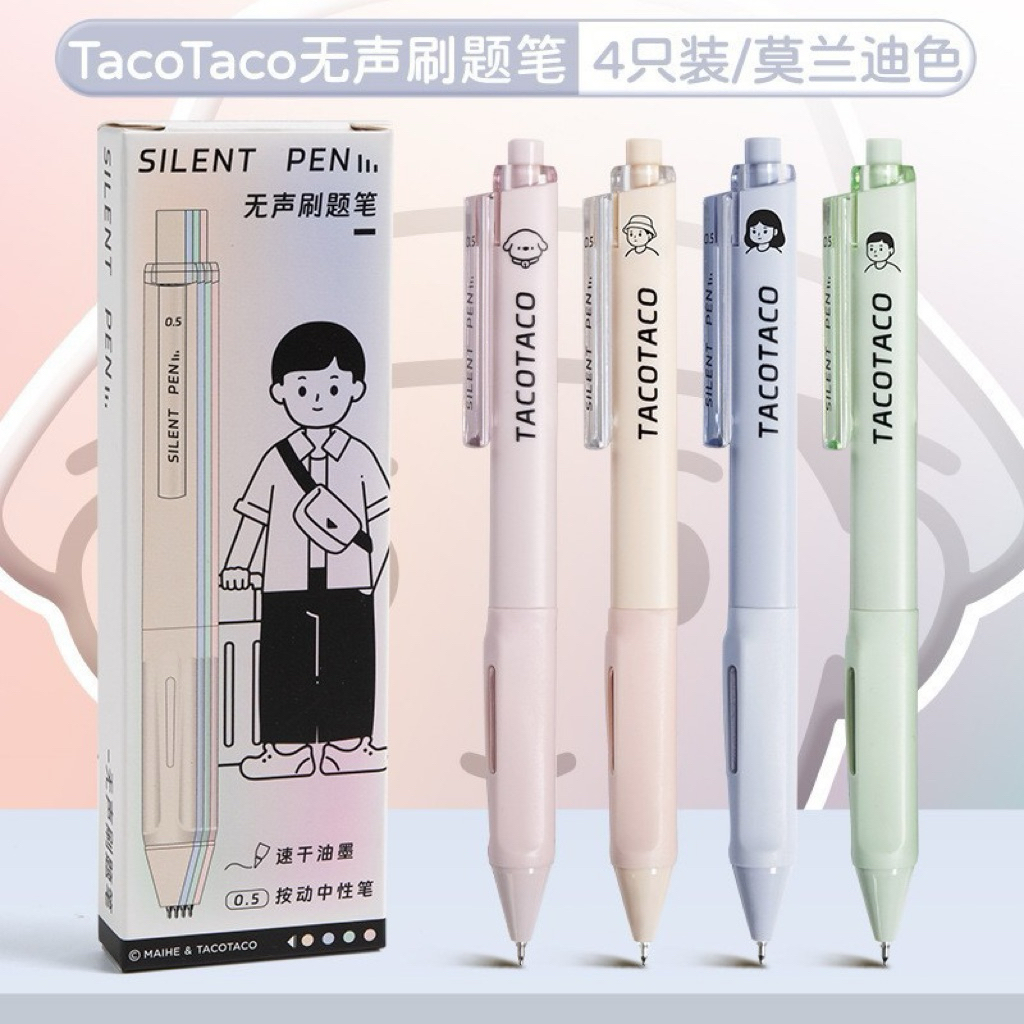 

TacoTaco Pulpen Gel ST Hitam 0.5mm